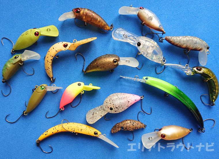 エリアトラウト最強おすすめ「クランク」！選び方4つのポイント・使い方 