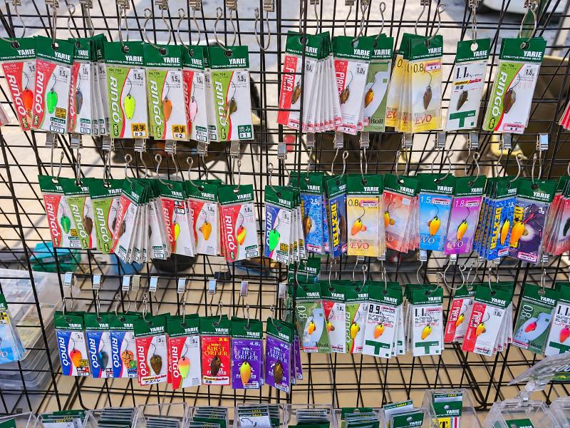 ヤリエのエリアトラウトルアー